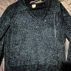 Emerald Chenille Sweater